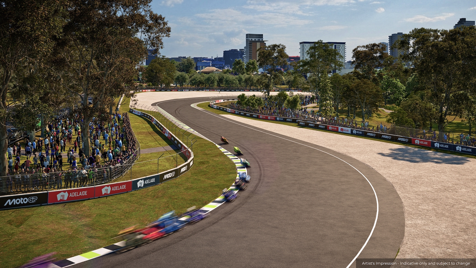 Adelaide Street Circuit – MotoGP – Senna Chicane