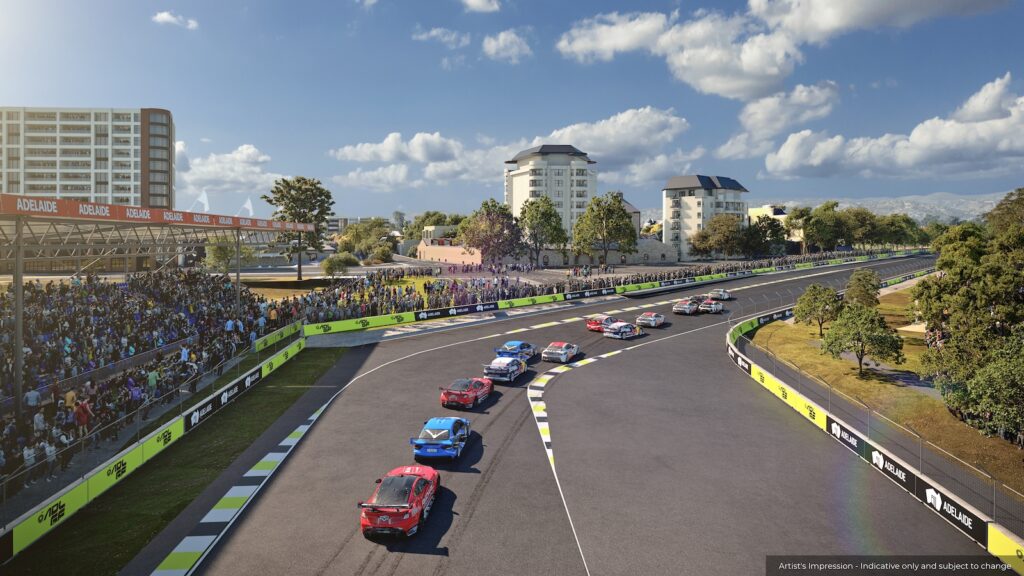 Adelaide Street Circuit – Supercars – Brewery Bend