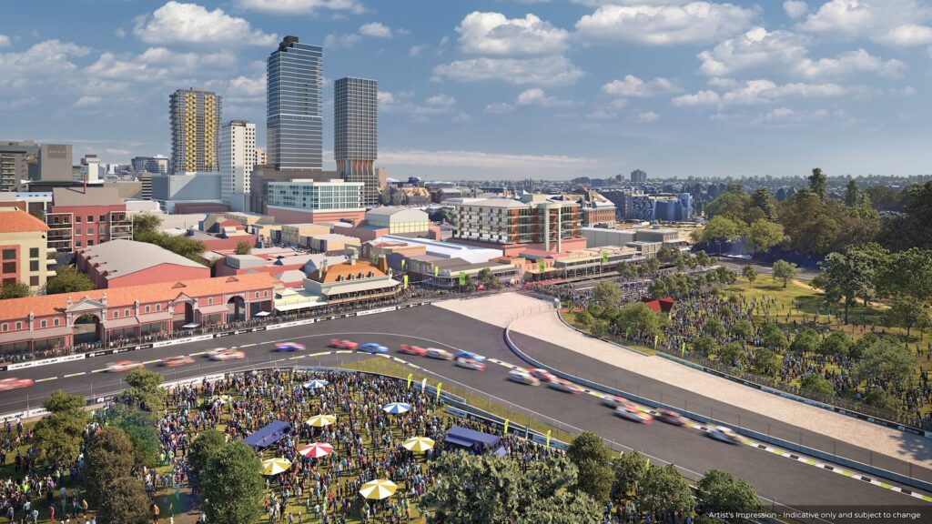 Adelaide Street Circuit – Supercars – Rundle Street to Stag