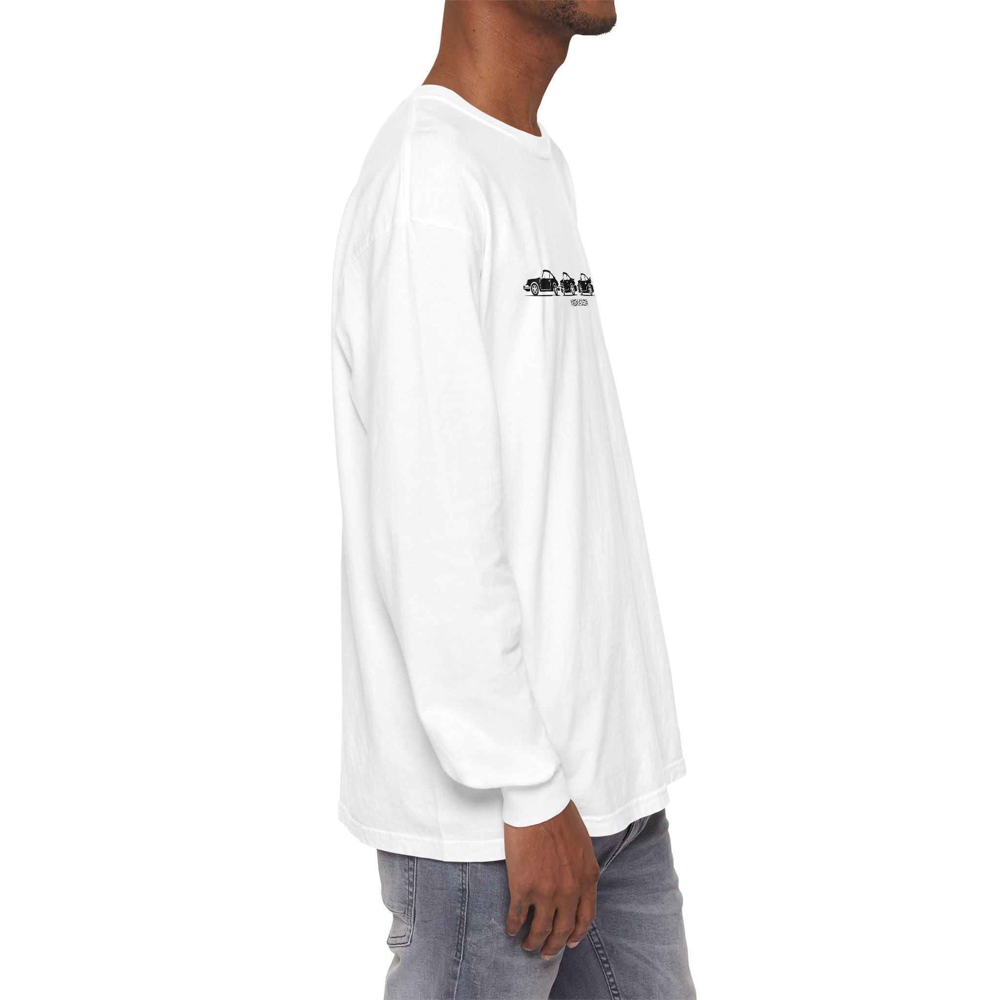 Retro Rides Porsche 911 Collection Long Sleeve T-Shirt - Image 11