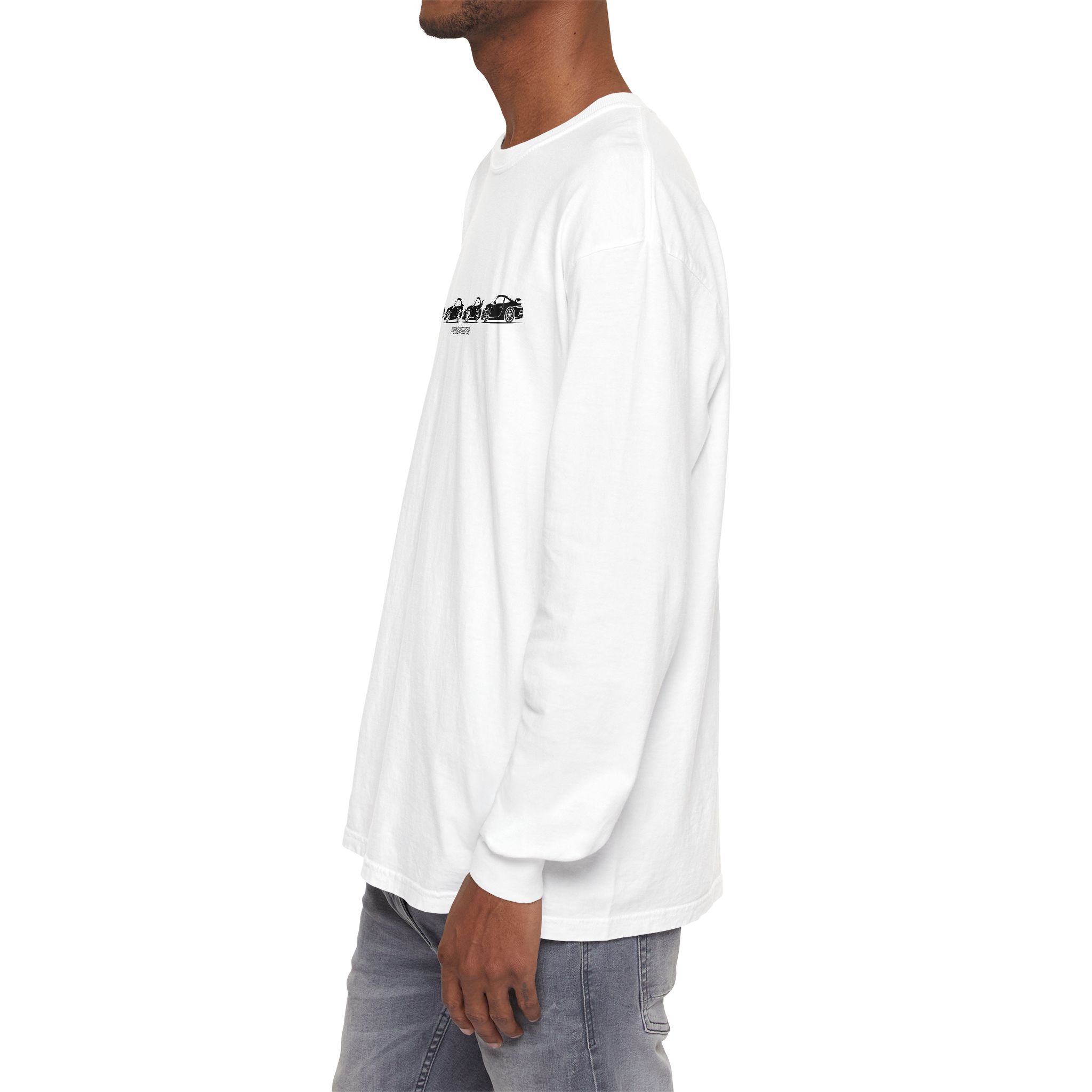 Retro Rides Porsche 911 Collection Long Sleeve T-Shirt - Image 10