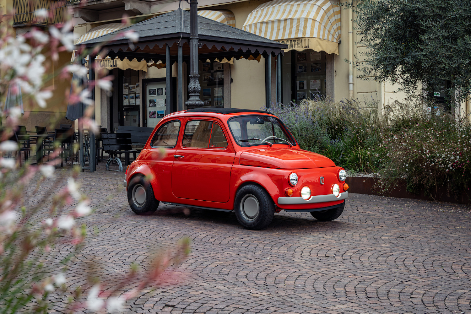 La Cinquecento Fiat 500 Scattante restomod