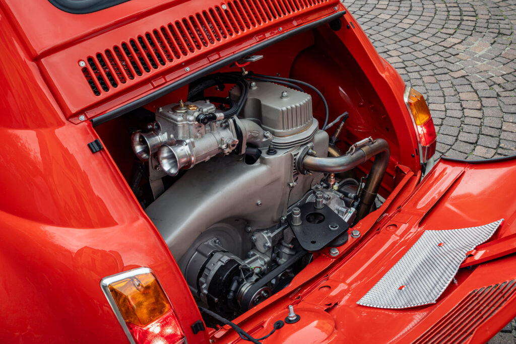 La Cinquecento Fiat 500 Scattante restomod