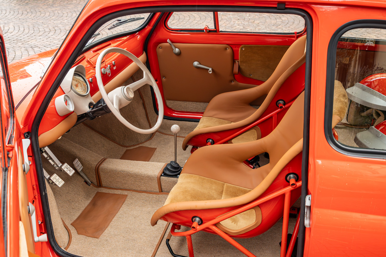 La Cinquecento Fiat 500 Scattante restomod