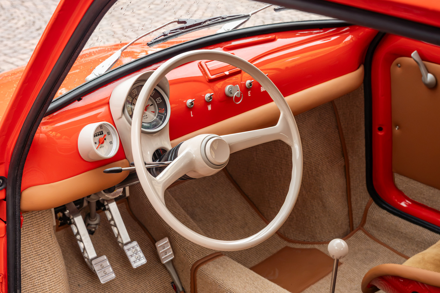 La Cinquecento Fiat 500 Scattante restomod