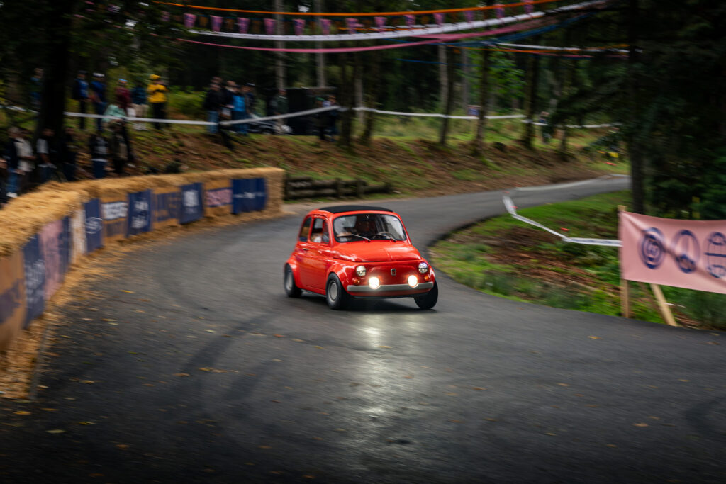 La Cinquecento Fiat 500 Scattante restomod