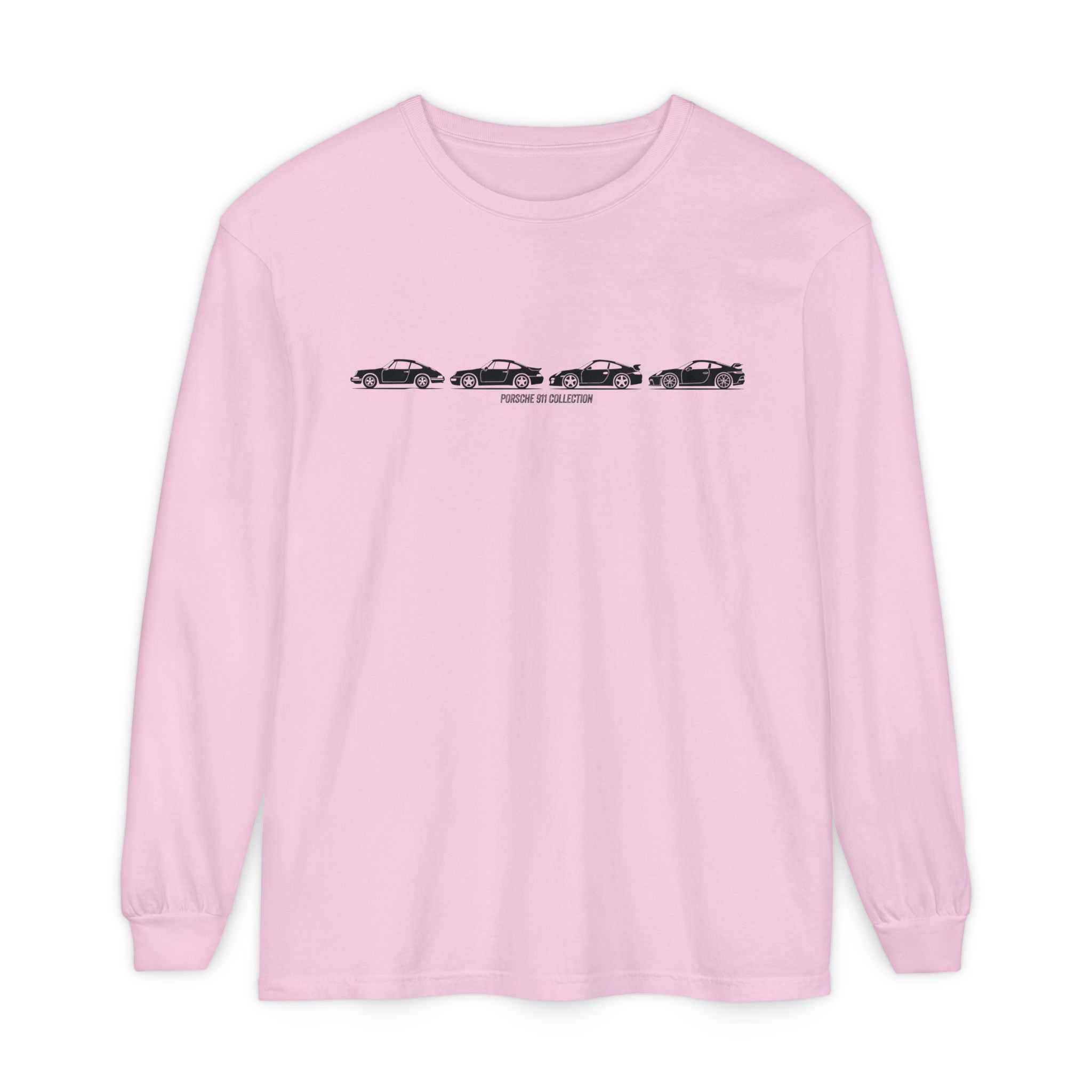Retro Rides Porsche 911 Collection Long Sleeve T-Shirt - Image 35
