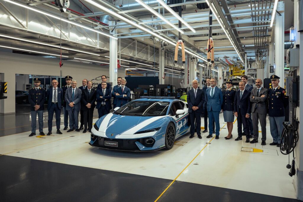 Lamborghini Temerario Polizia