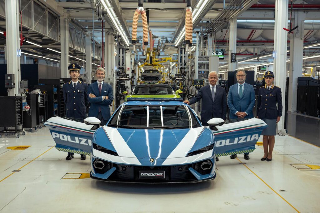 Lamborghini Temerario Polizia