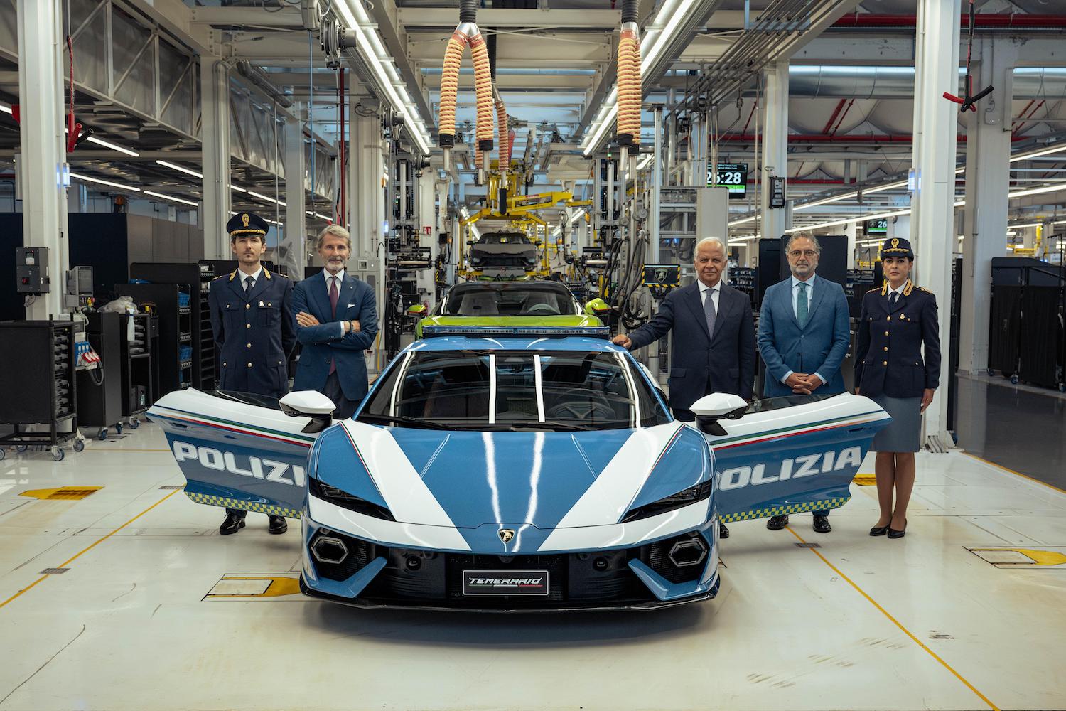 Lamborghini Temerario Polizia