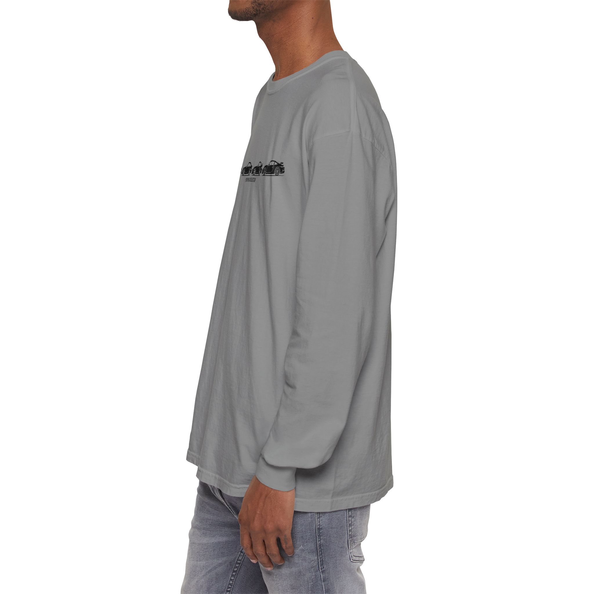 Retro Rides Porsche 911 Collection Long Sleeve T-Shirt - Image 17