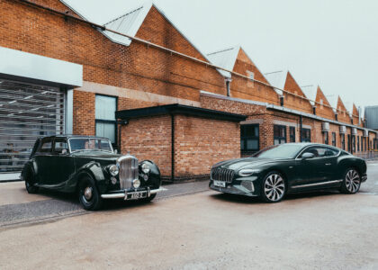 1950 Bentley Mark VI and 2026 Bentley Continental