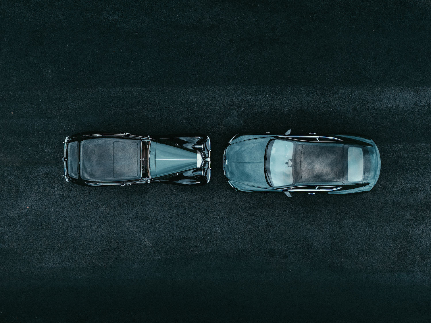 1950 Bentley Mark VI and 2026 Bentley Continental