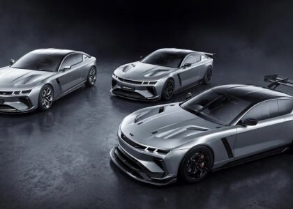 Jensen Interceptor lineup – GT, GTR, and GTX