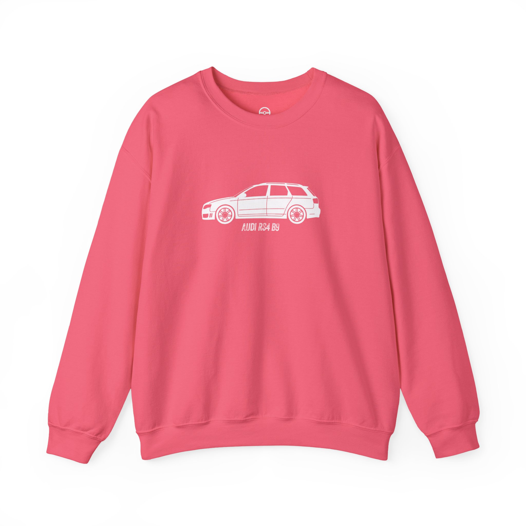 Retro Rides Crewneck Sweatshirt Audi RS4 Outline - Image 53