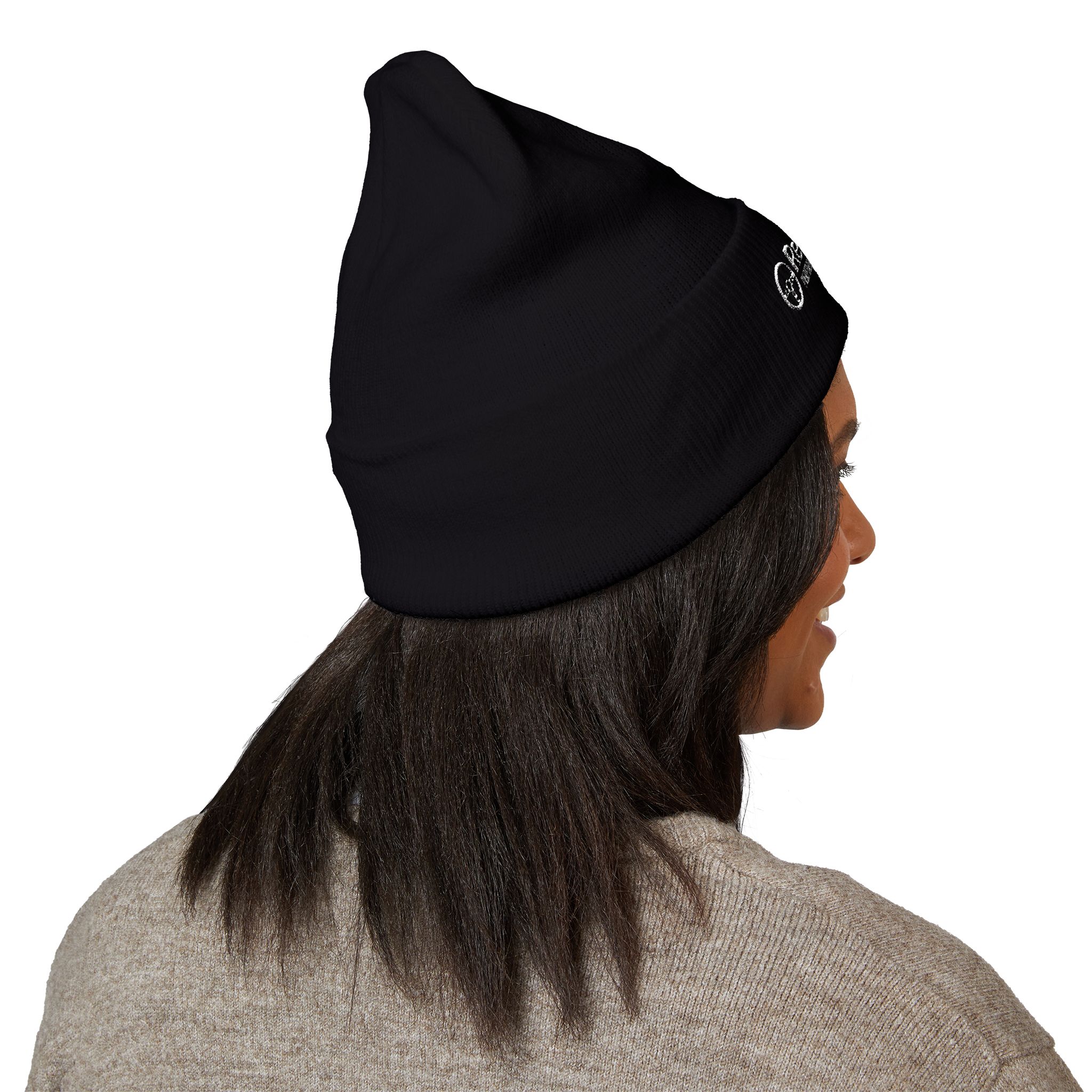 Retro Rides Embroidered Cuffed Beanie — Vintage Auto Logo Winter Hat - Image 12
