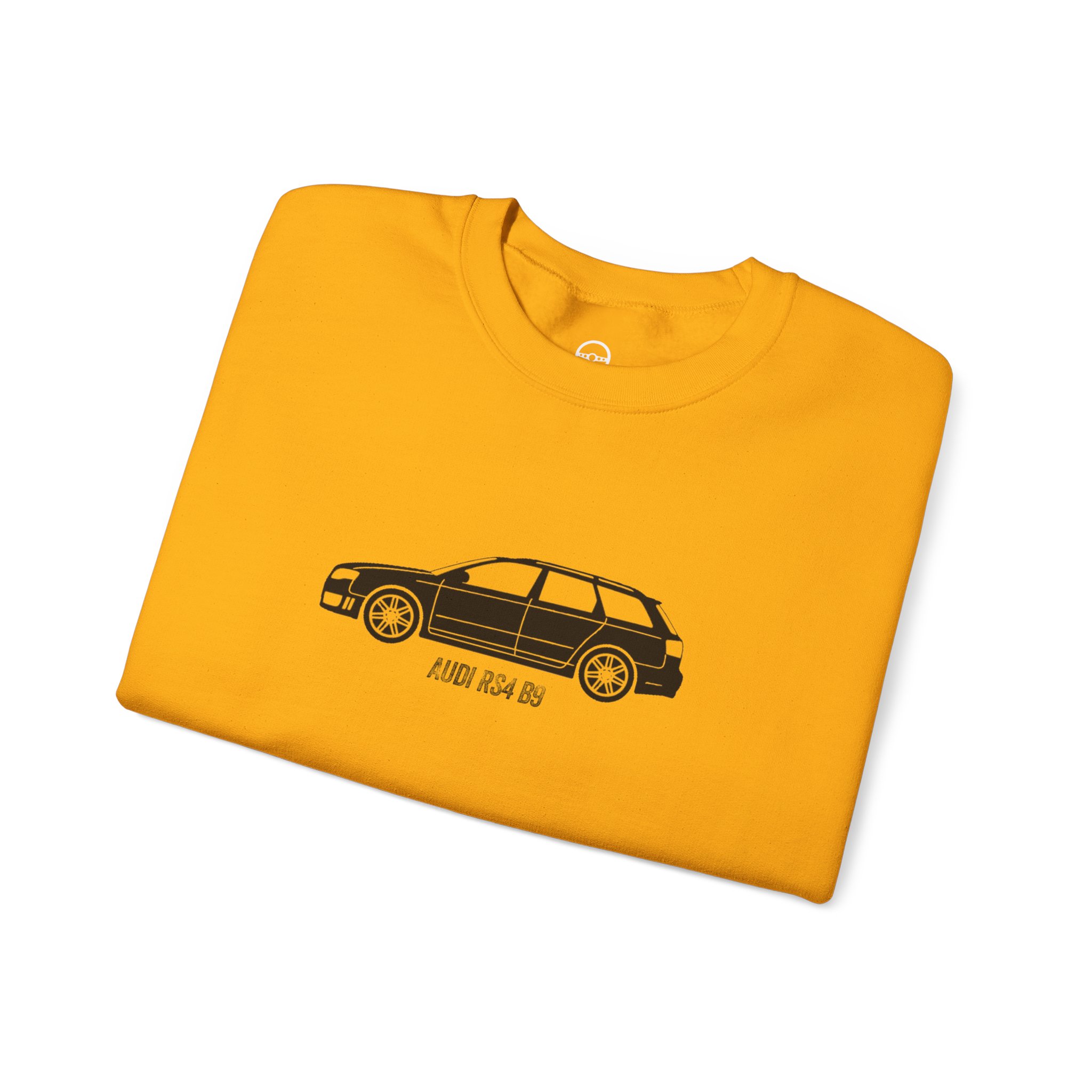 Retro Rides Crewneck Sweatshirt Audi RS4 Outline - Image 35