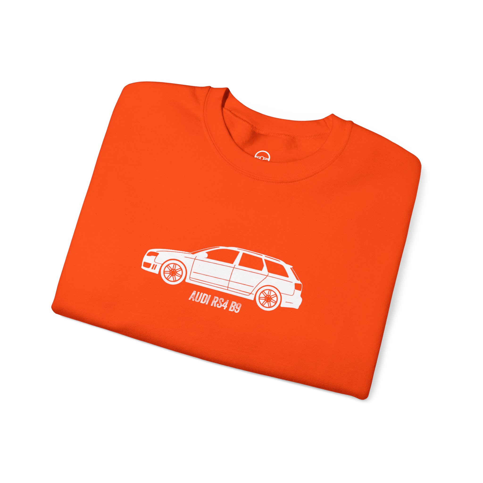 Retro Rides Crewneck Sweatshirt Audi RS4 Outline - Image 39