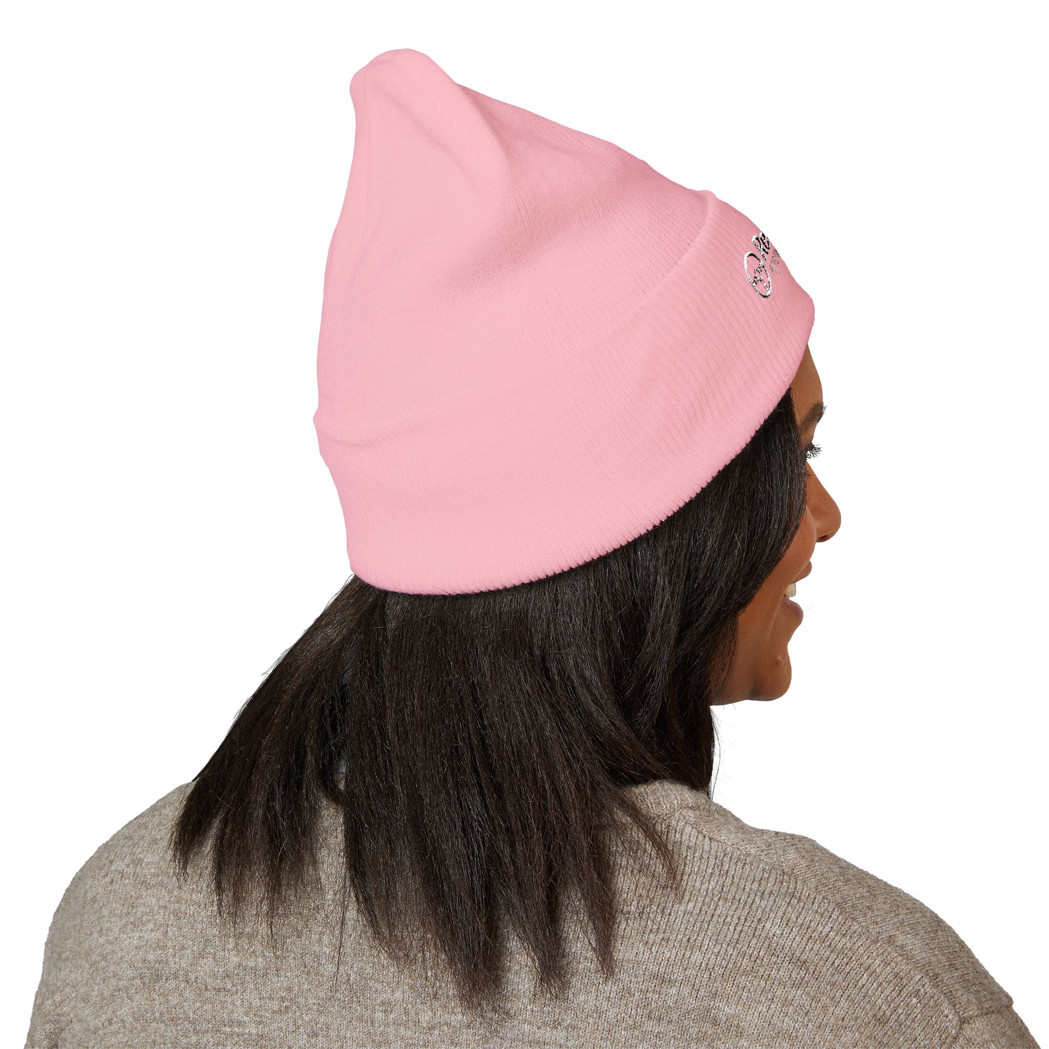 Retro Rides Embroidered Cuffed Beanie — Vintage Auto Logo Winter Hat - Image 16