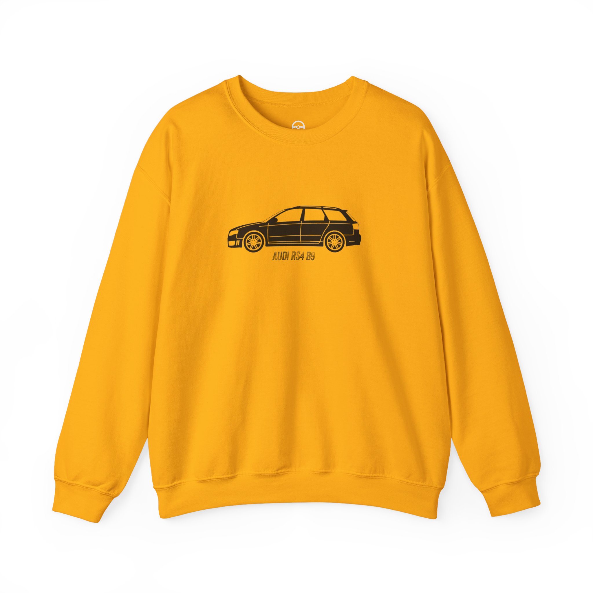 Retro Rides Crewneck Sweatshirt Audi RS4 Outline - Image 33