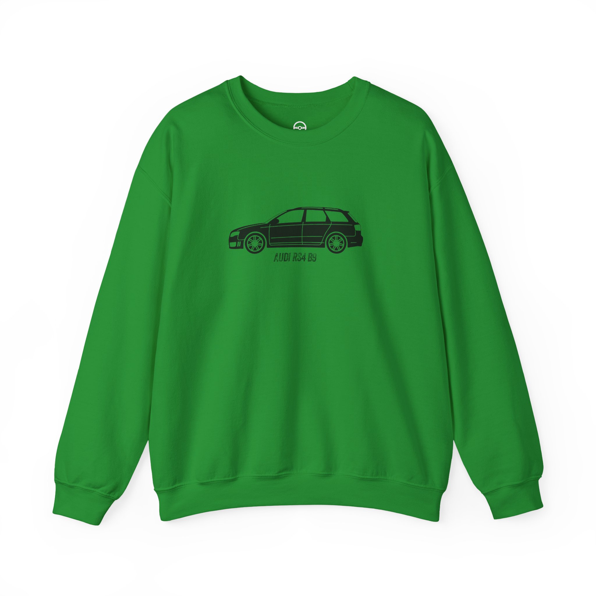Retro Rides Crewneck Sweatshirt Audi RS4 Outline - Image 45